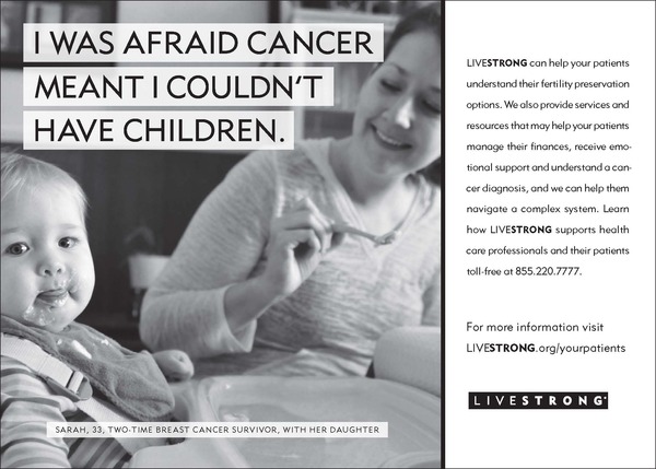 Livestrong chronicle ad Livestrong chronicle ad